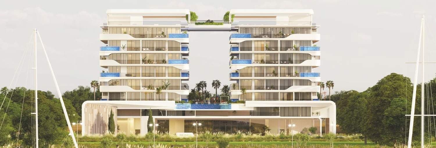 Ocean Pearl 1 and 2 exterior view - Dubai Islands, Dubai - by Samana