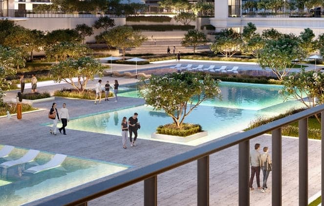 Ocean Point amenity The Canal Pool - Mina Rashid, Dubai - by Emaar