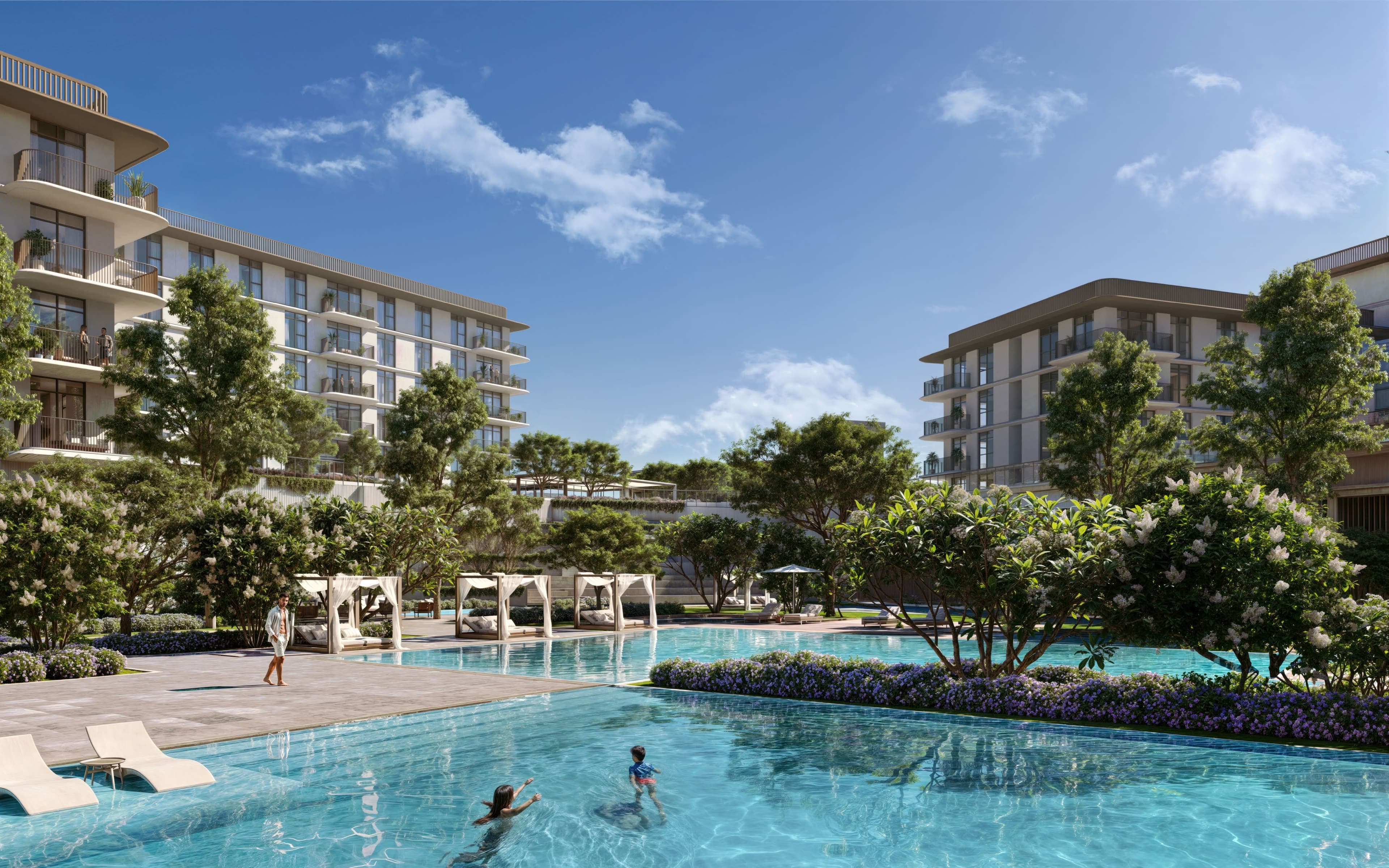 Ocean Star amenity The Canal Pool - Mina Rashid, Dubai - by Emaar