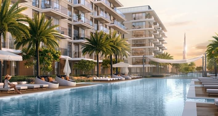 Ocean Views amenity Scenic Outdoor Pool - Mina Rashid, Dubai - by Emaar