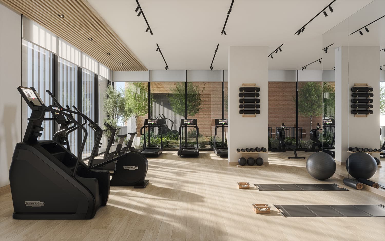 Odessa amenity Gym - Town Square, Dubai - by Nshama Group