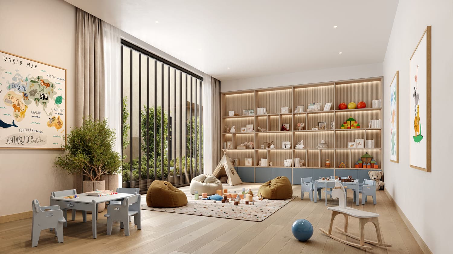 Odessa amenity Indoor Kid’S Play Area - Town Square, Dubai - by Nshama Group