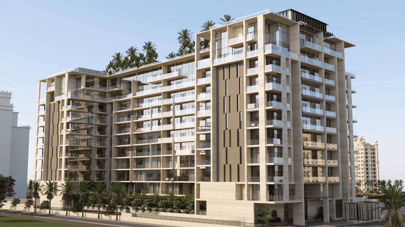 Olaia Residences exterior view - Palm Jumeirah, Dubai - by Gulf House Real Estate Development