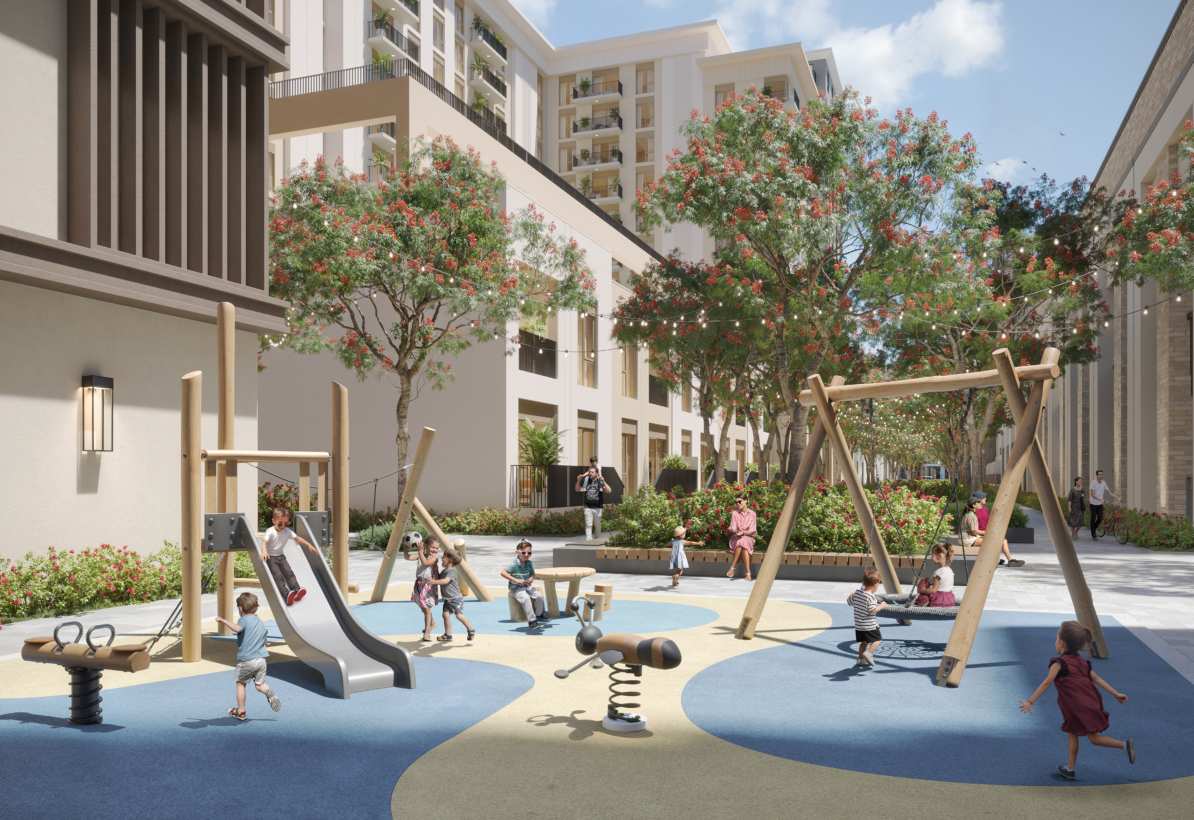 Olbia amenity Kids Play Area - Town Square, Dubai - by Nshama Group