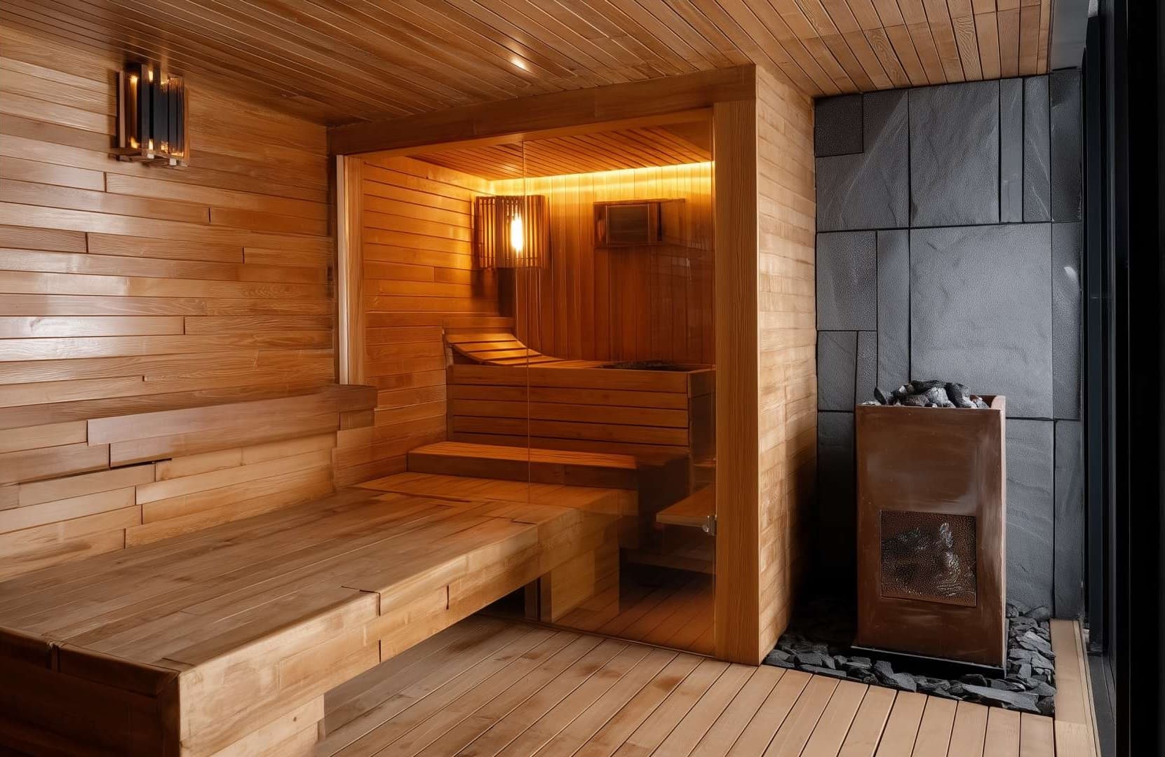 Olivia Gardens amenity Sauna - Al Satwa, Dubai - by Segrex Development