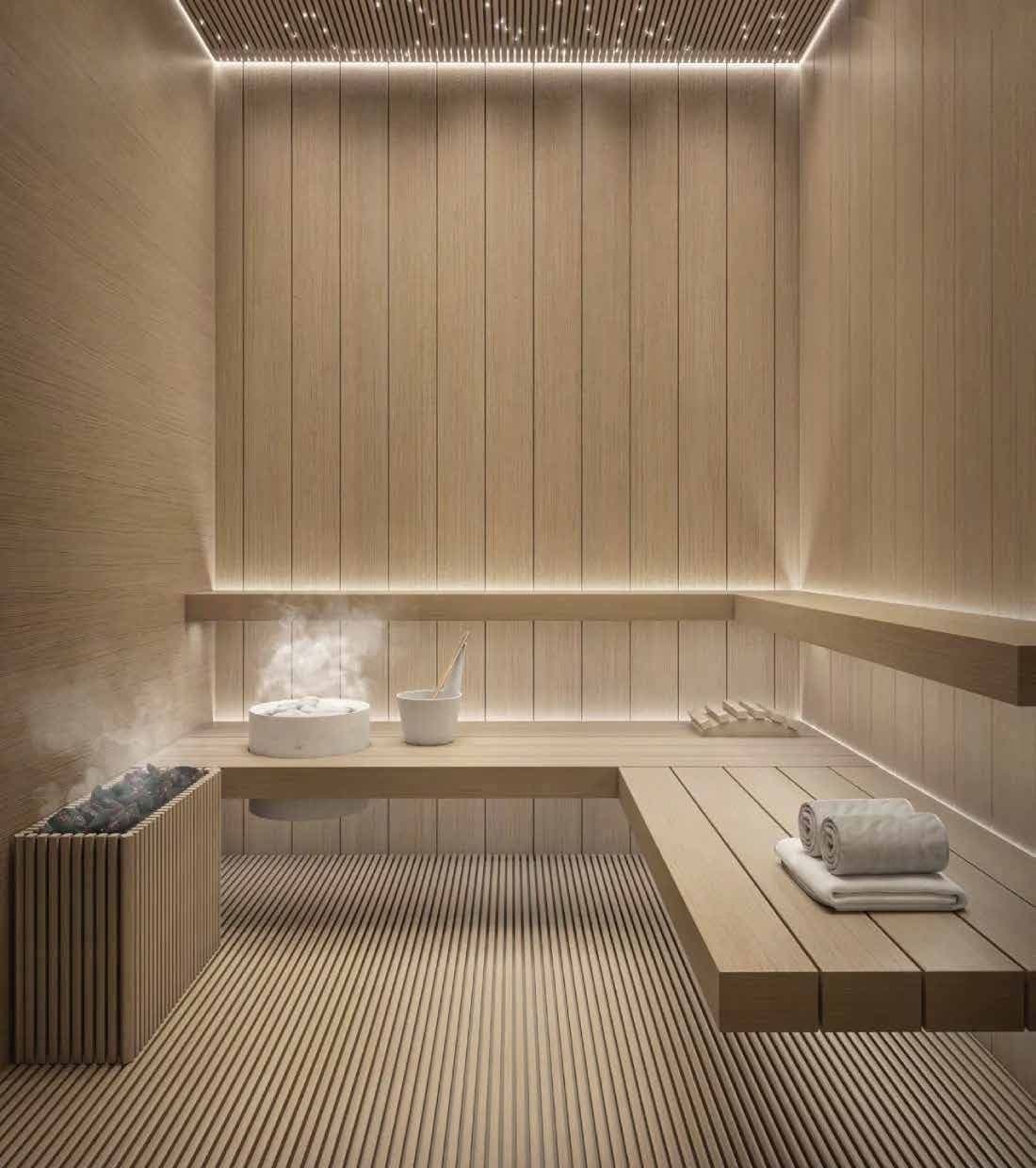 Olivia Residences amenity Sauna - Dubai Investments Park, Dubai - by Karma Developers