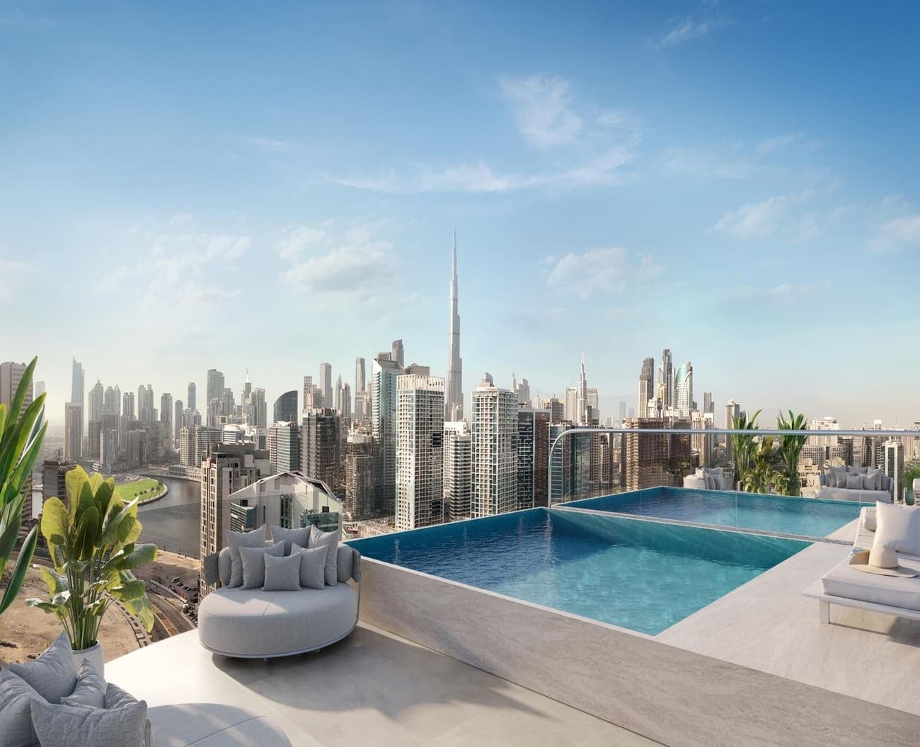 Onda by Kasco amenity Infinity Swimming Pool - Business Bay, Dubai - by Kasco Developments