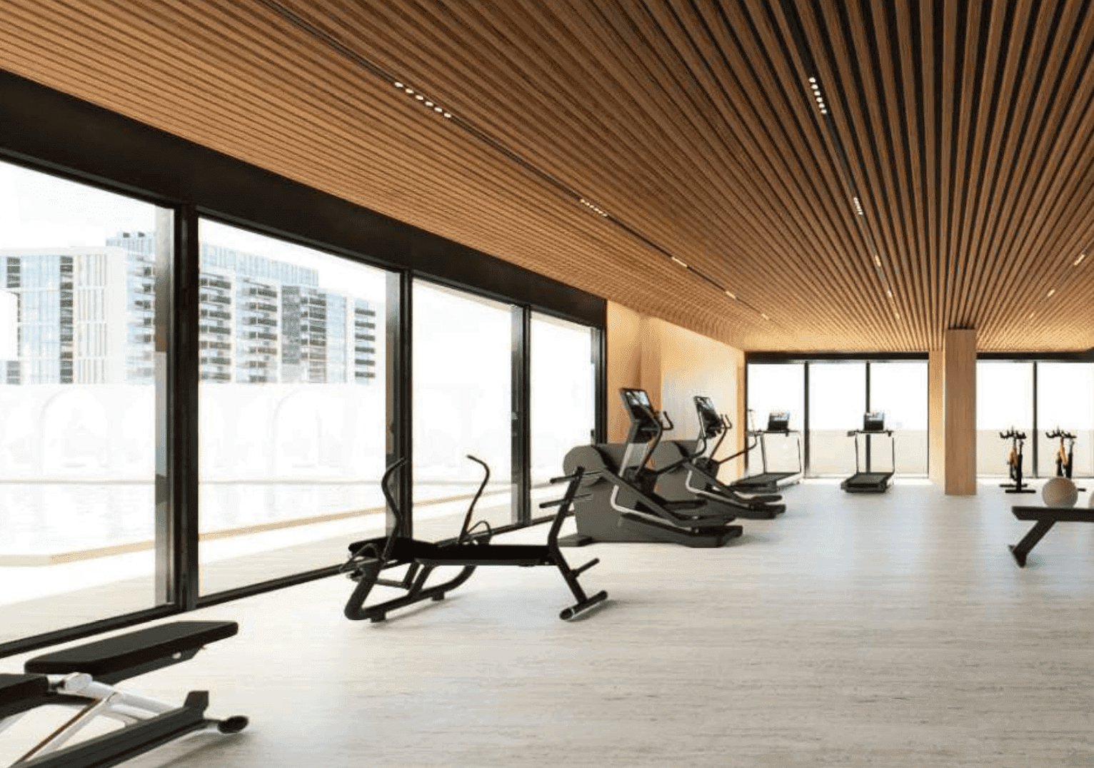One 678 Residences amenity Gym - Al Yasmeen, Dubai - by GJ Properties