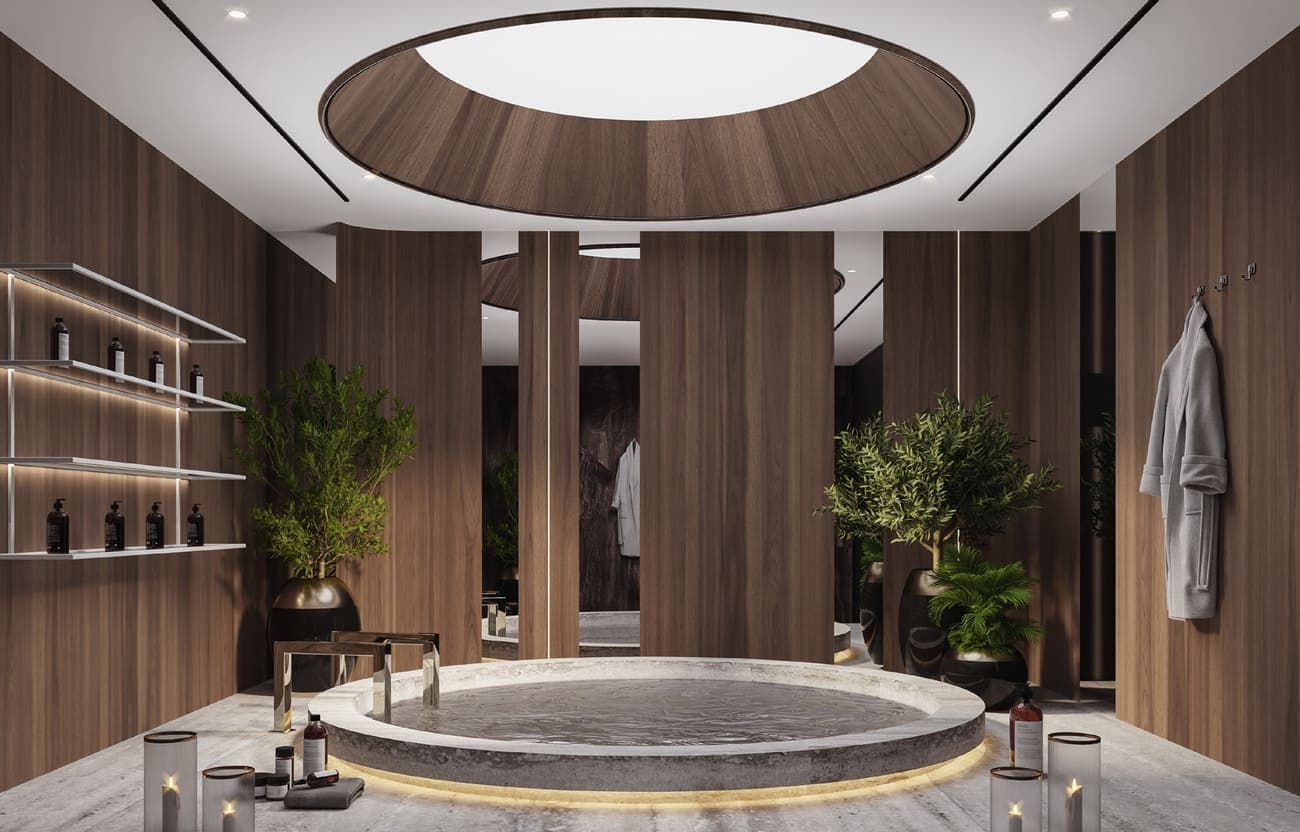 One Beverly amenity Jacuzzi - Arjan, Dubai - by HMB Homes Real Estate Development