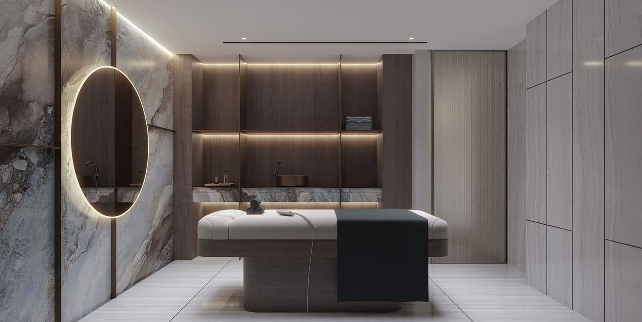 One Beverly amenity Spa - Arjan, Dubai - by HMB Homes Real Estate Development