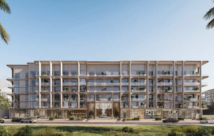One Beverly exterior view - Arjan, Dubai - by HMB Homes Real Estate Development