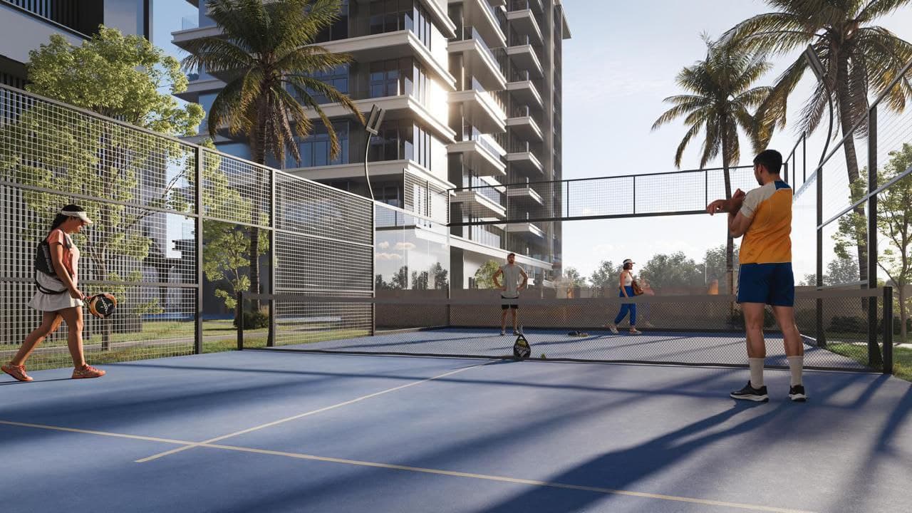 One Central amenity Padel Court - Al Hamra Free Zone, Dubai - by Pantheon