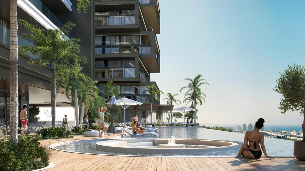 One Central amenity Sunken Seating Pool - Al Hamra Free Zone, Dubai - by Pantheon