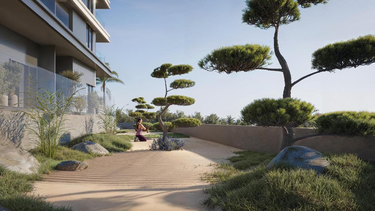 One Central amenity Zen Garden - Al Hamra Free Zone, Dubai - by Pantheon