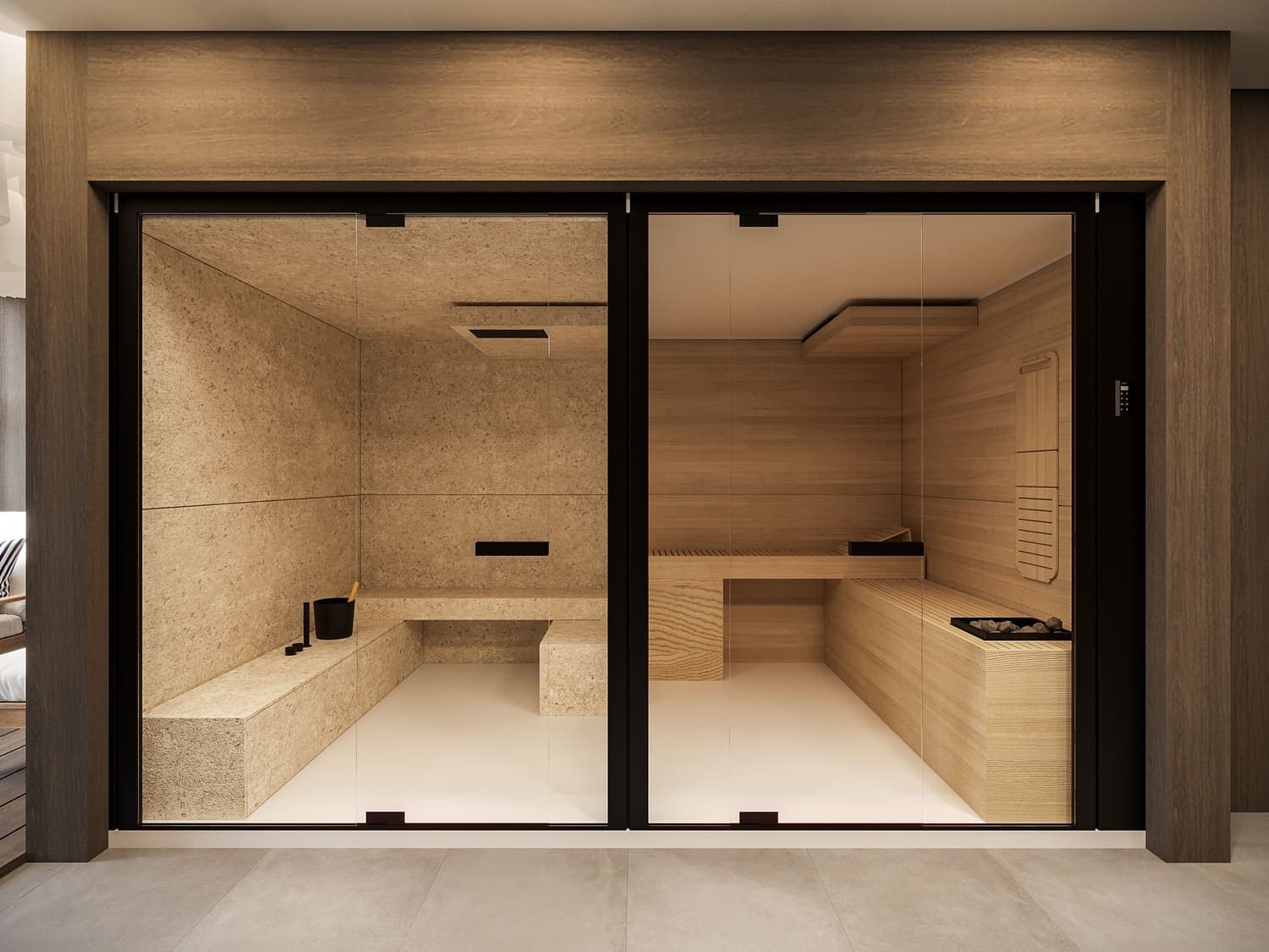 One Park Central amenity Sauna in JVC (Jumeirah Village Circle), Dubai, by Iman Developers