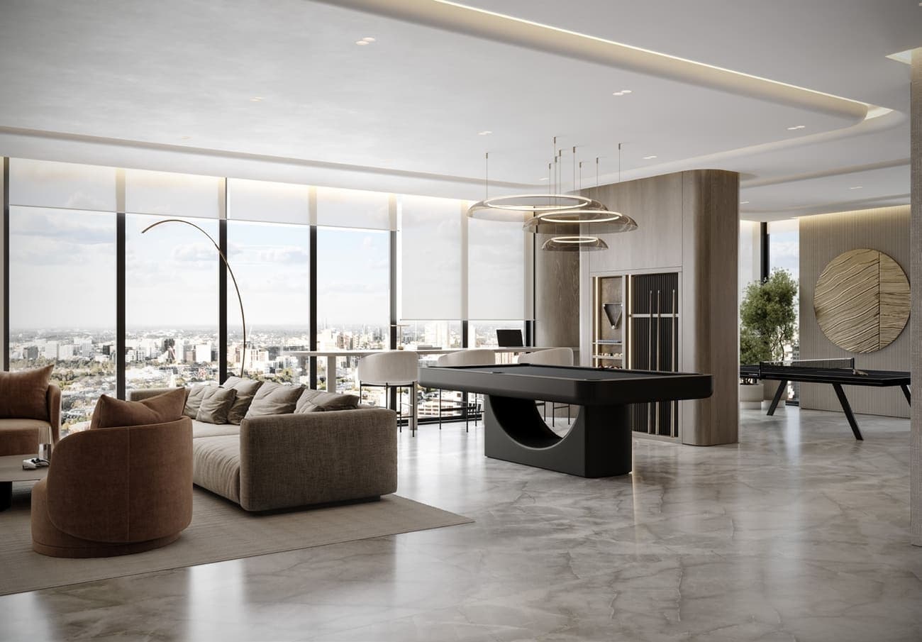 One Park Square amenity Clubhouse - JVC (Jumeirah Village Circle), Dubai - by Iman Developers