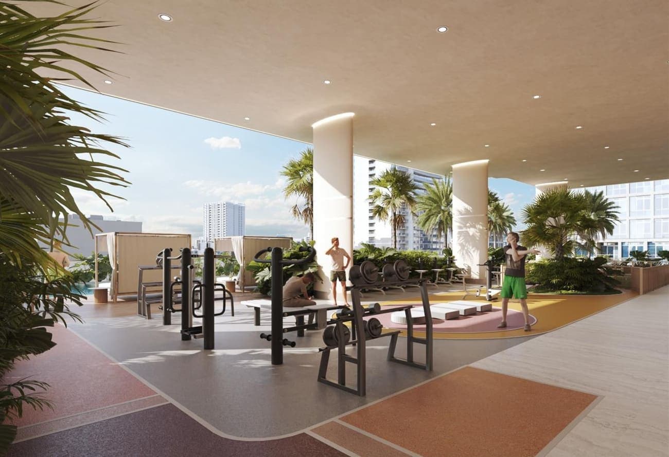 One Park Square amenity Jungle Gym - JVC (Jumeirah Village Circle), Dubai - by Iman Developers