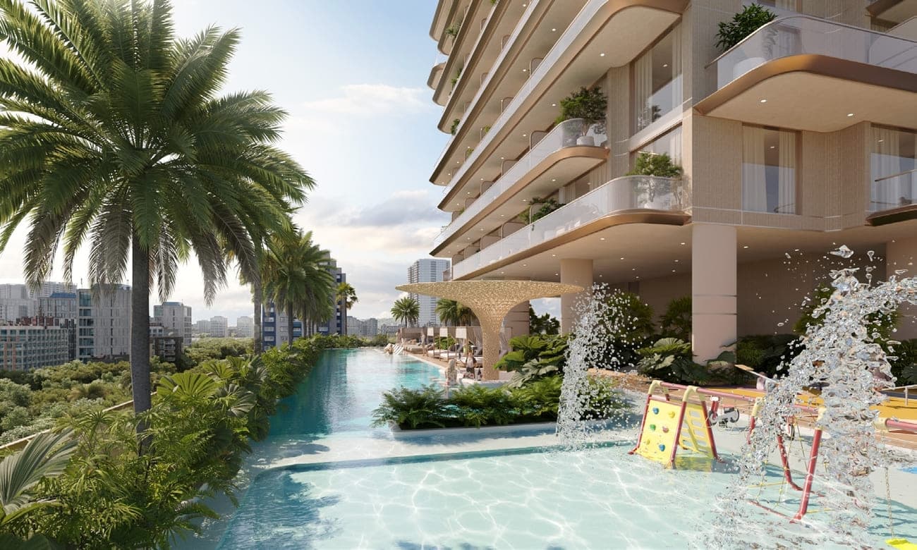 One Park Square amenity Splash Pad - JVC (Jumeirah Village Circle), Dubai - by Iman Developers