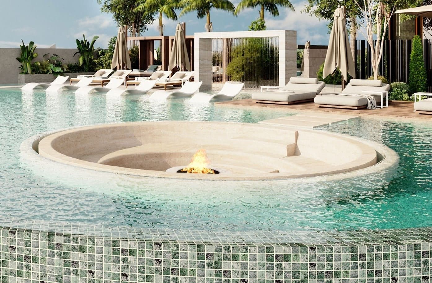 One Residence amenity Residents Lounge - Downtown Dubai, Dubai - by Ginco Properties