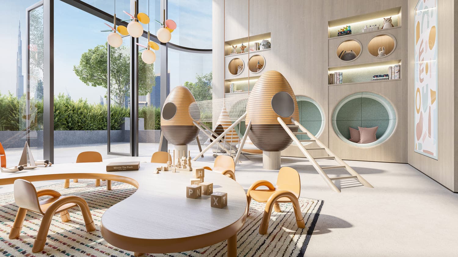 One River Point amenity Kids Play - Business Bay, Dubai - by Ellington