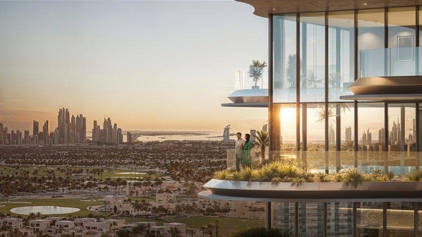 One Sky Park exterior view - JVC (Jumeirah Village Circle), Dubai - by Iman Developers