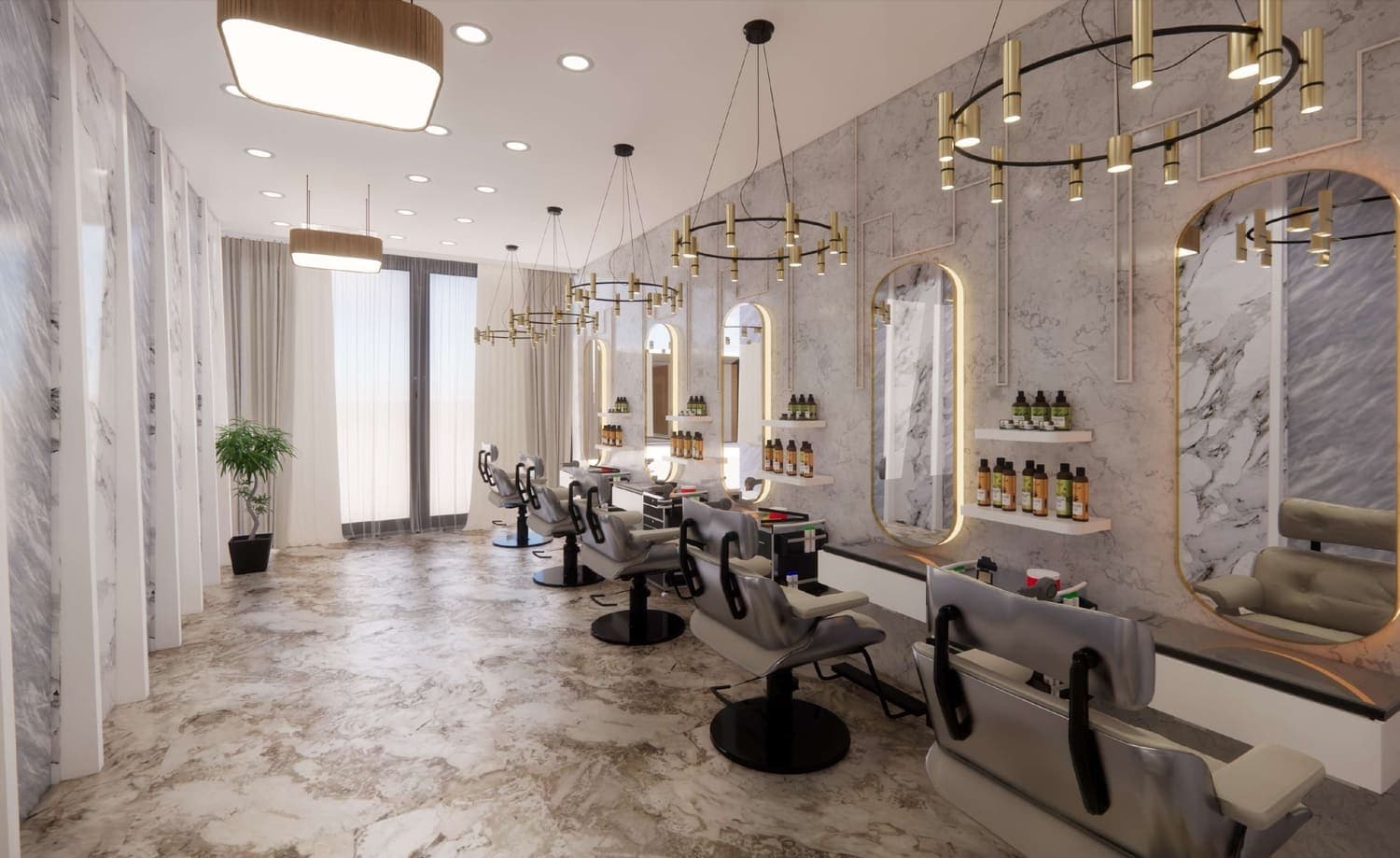 Opalz amenity Beauty Salon in Dubai Science Park, Dubai, by Danube