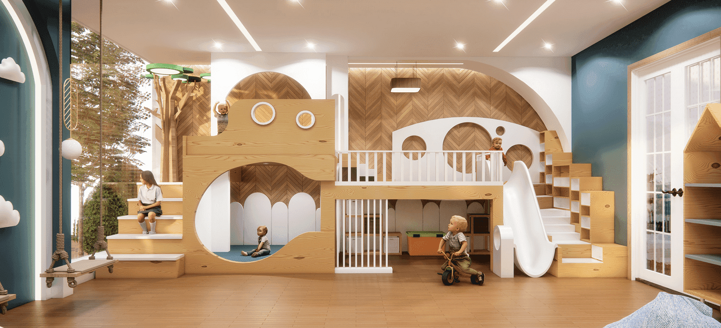 Opalz amenity Kids Playing Area - Dubai Science Park, Dubai - by Danube