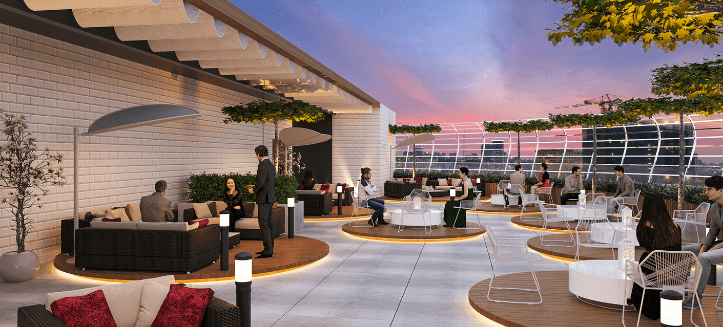 Opalz amenity Roof Top in Dubai Science Park, Dubai, by Danube