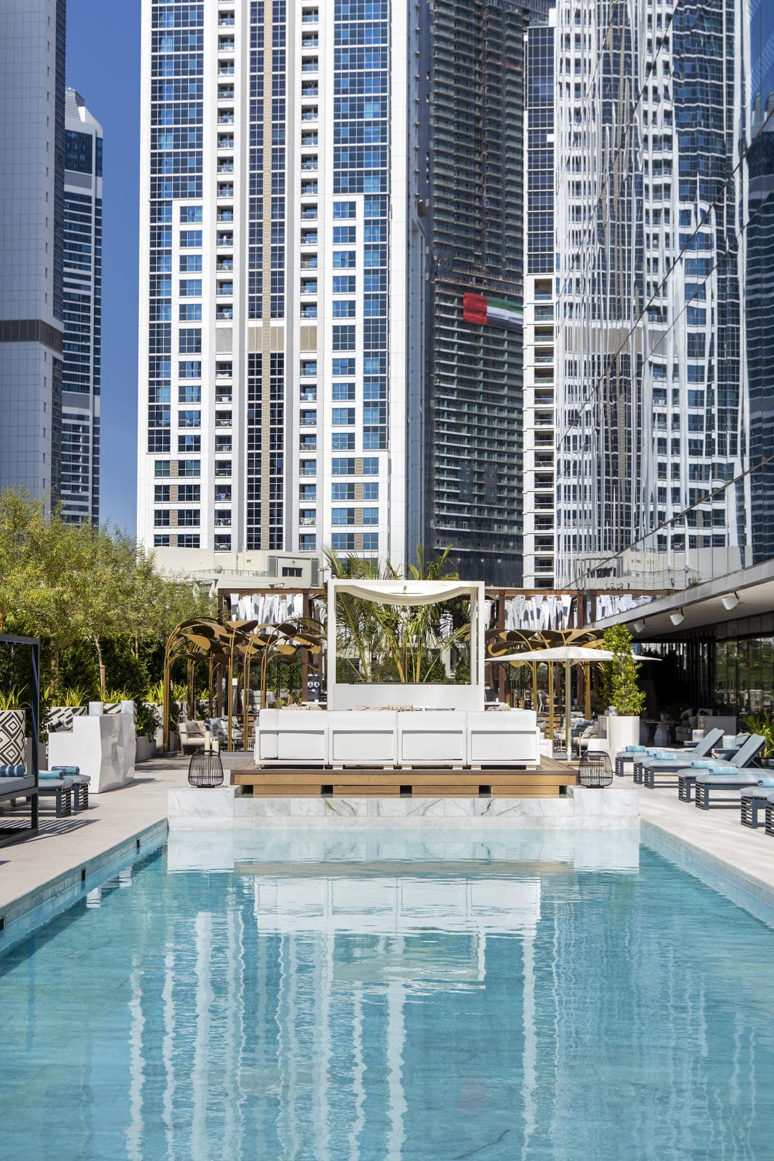 Opus By Zaha Hadid amenity Outdoor Swimming Pool - Business Bay, Dubai - by Omniyat