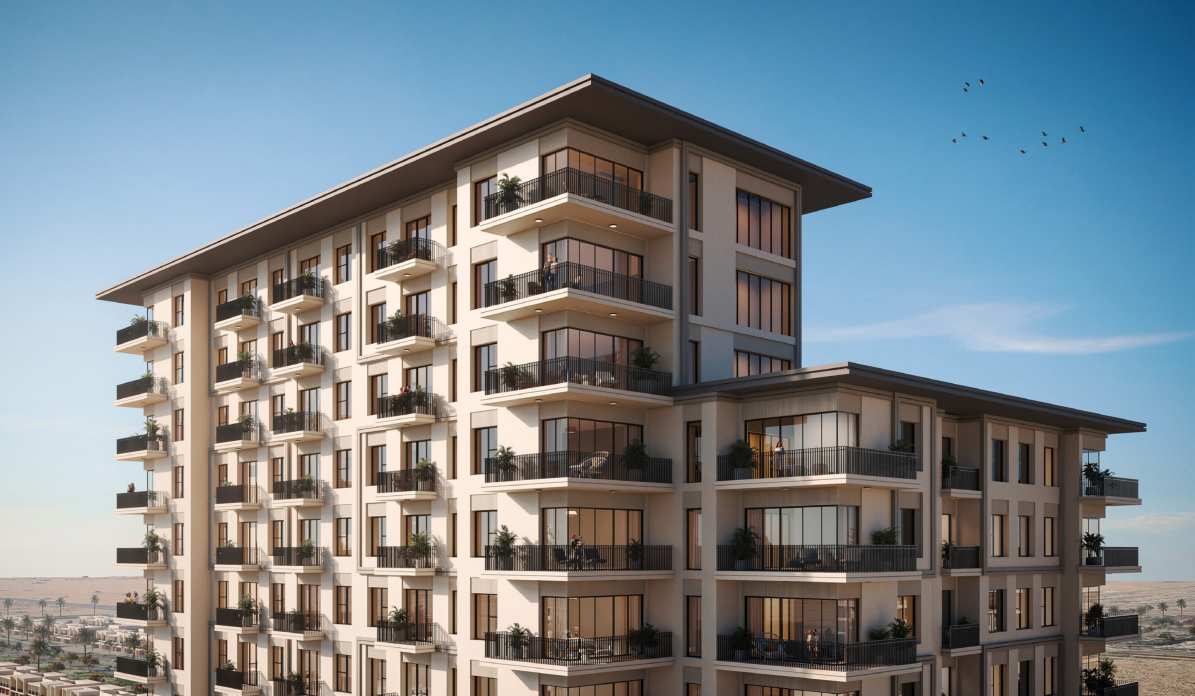 Ora Residences exterior view - Town Square, Dubai - by Nshama Group