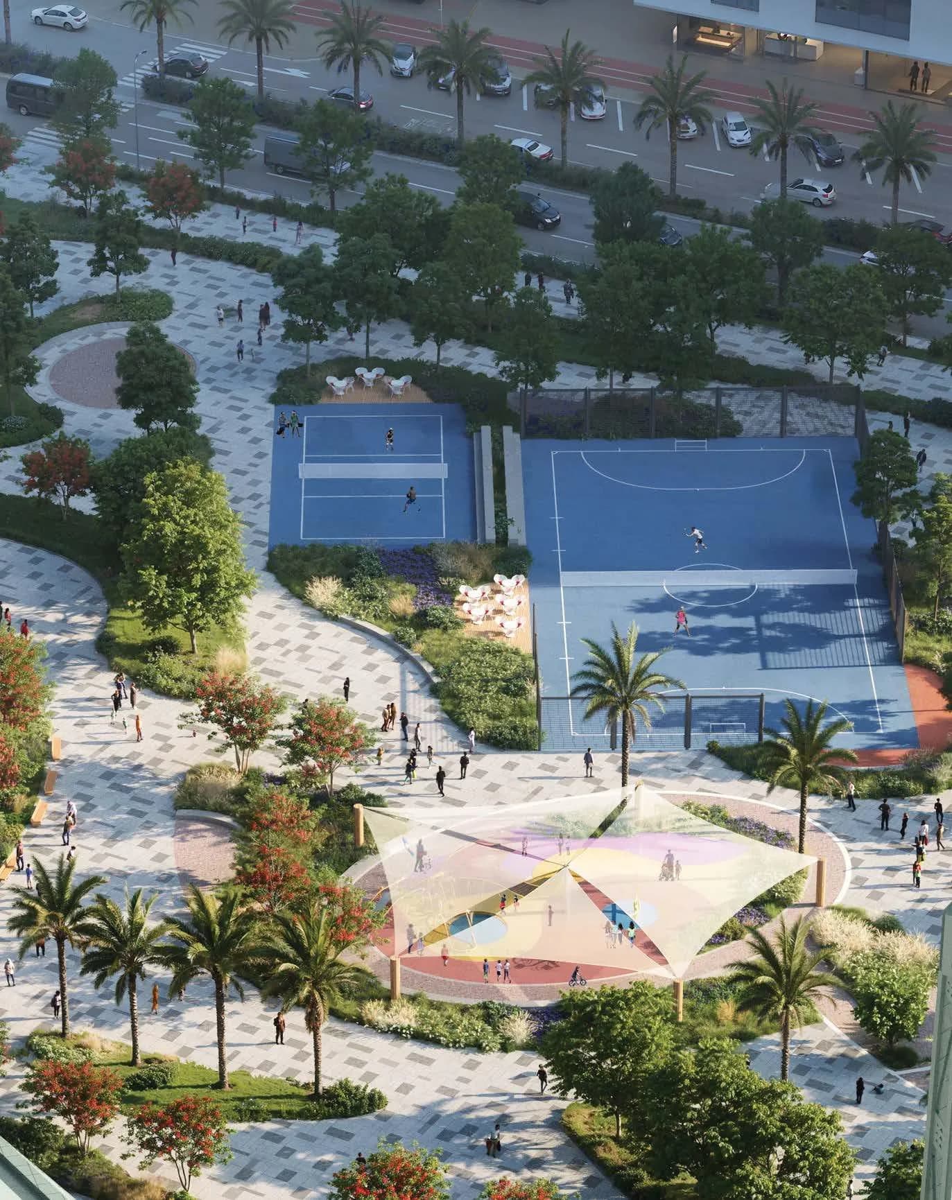 Orchid Towers Phase 1 amenity Kids Play Area - Ragayeb, Dubai - by Tiger Group