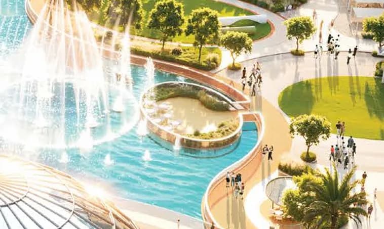 Orchid Towers Phase 1 amenity Lagoon Dining - Ragayeb, Dubai - by Tiger Group