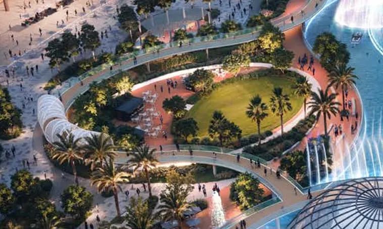 Orchid Towers Phase 1 amenity Open Lawn - Ragayeb, Dubai - by Tiger Group