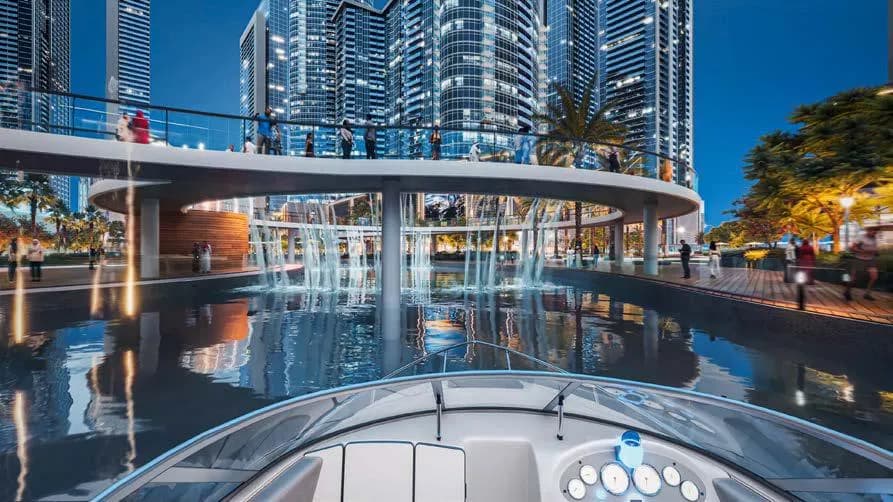 Orchid Towers Phase 1 amenity Serene Boat Ride - Ragayeb, Dubai - by Tiger Group