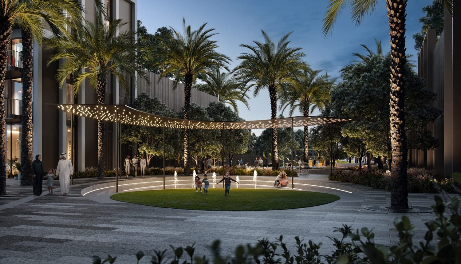 Oria amenity Common Garden - Dubai Creek Harbour, Dubai - by Emaar