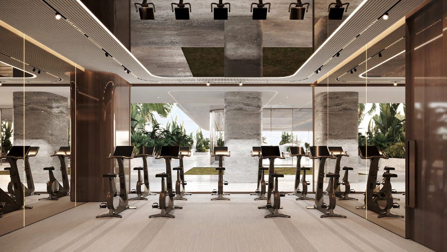 Orla Infinity Dorchester Collection amenity State-Of-The-Art Cycling Studio - Palm Jumeirah, Dubai - by Omniyat