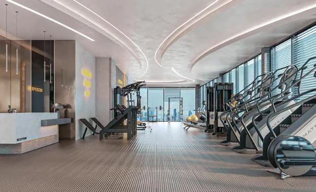 Orvessa Residences amenity Indoor and Outdoor Gym - Al Furjan, Dubai - by BNW Developments
