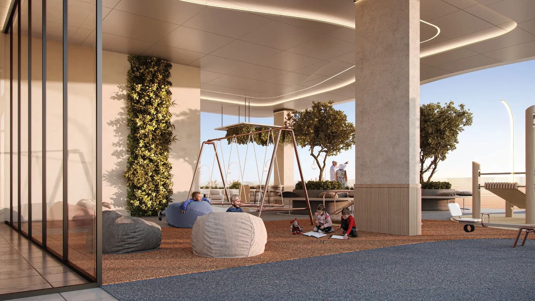 Orvessa Residences amenity Kids Play Area - Al Furjan, Dubai - by BNW Developments