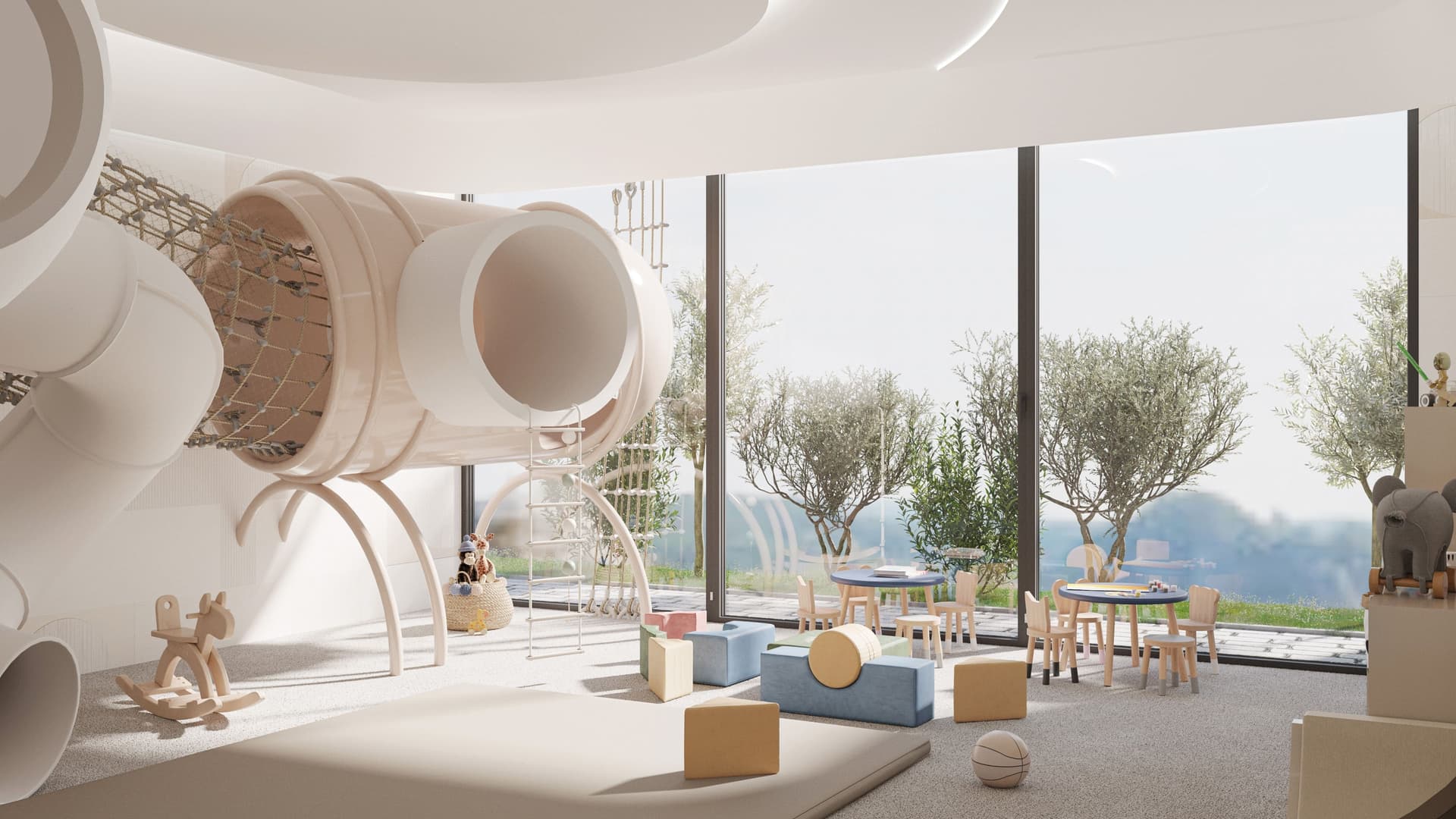 Oxford 10 amenity Indoor Kids Play Area in JVC (Jumeirah Village Circle), Dubai, by Iman Developers