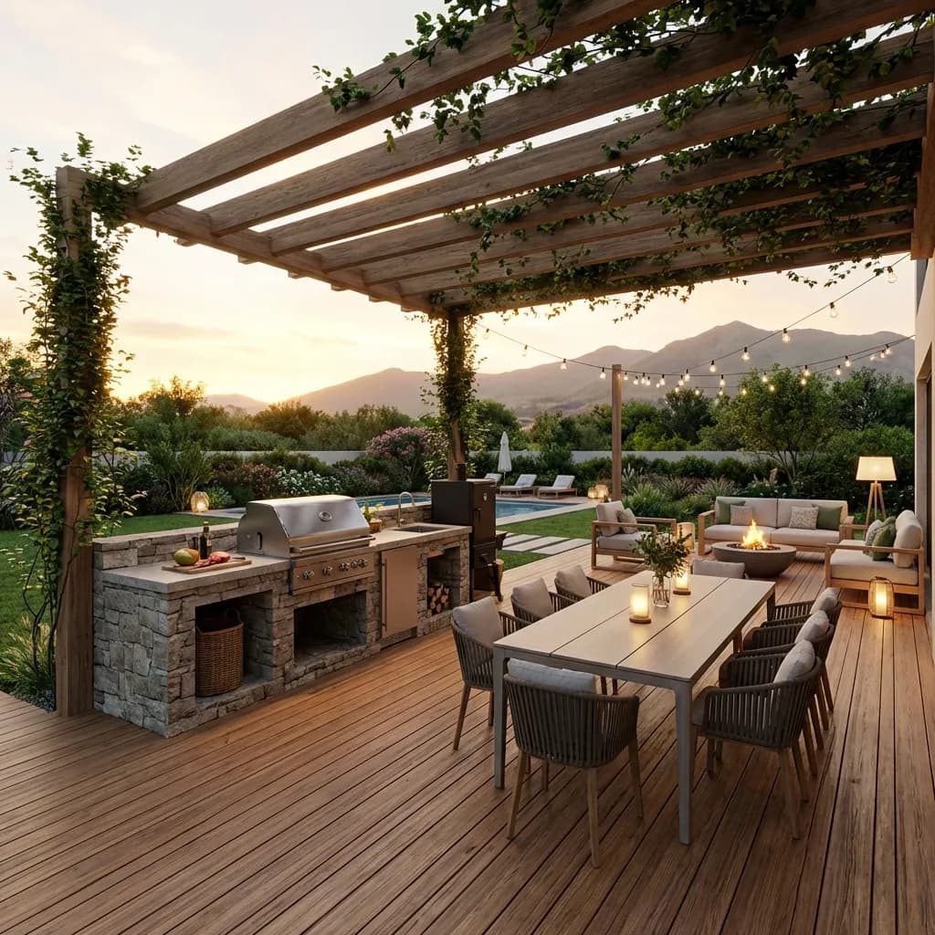 Oxford Cove by Iman amenity Outdoor Dining Area & BBQ Lounge - JVC (Jumeirah Village Circle), Dubai - by Iman Developers