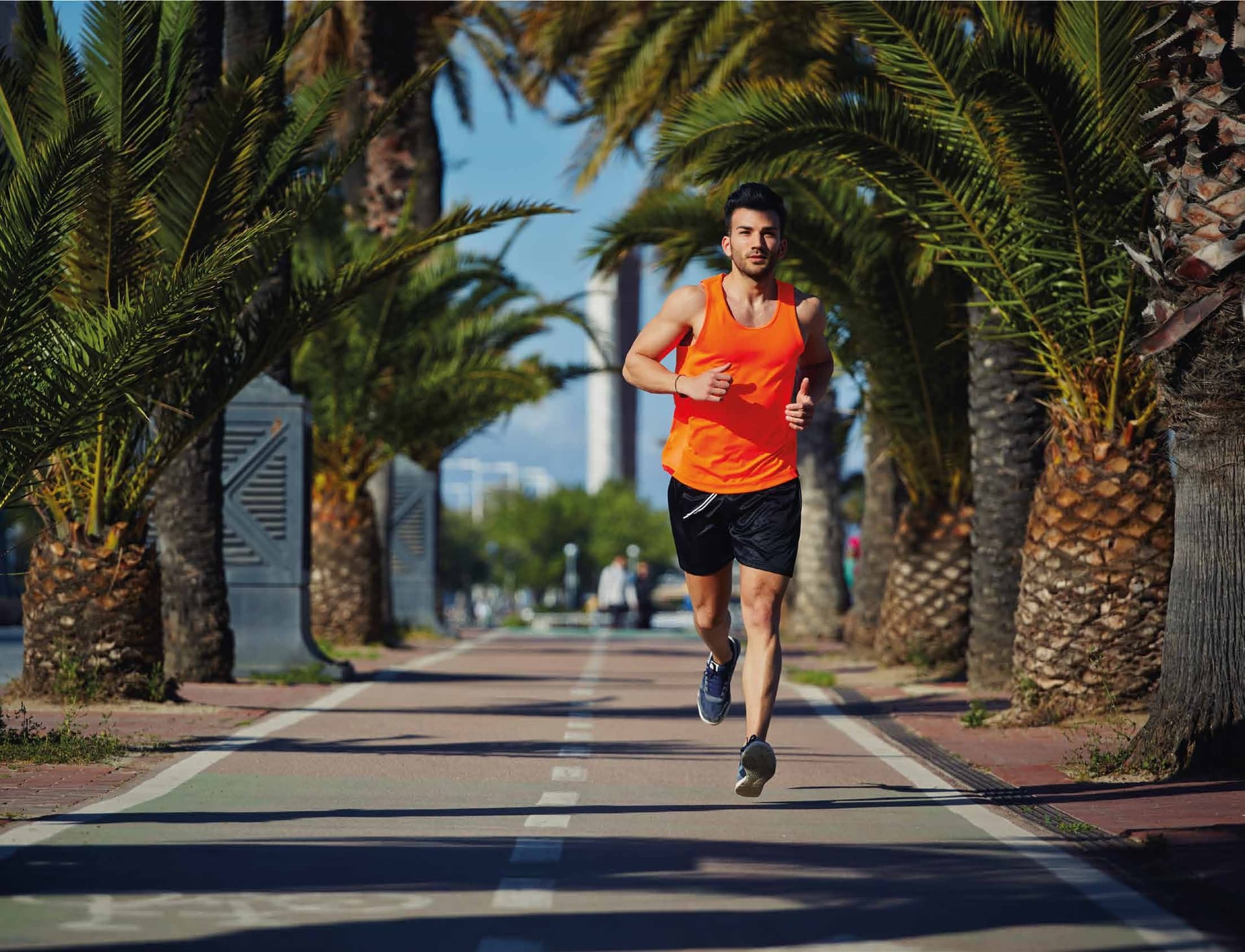 Oxford Gardens amenity Jogging Track in Arjan, Dubai, by Iman Developers
