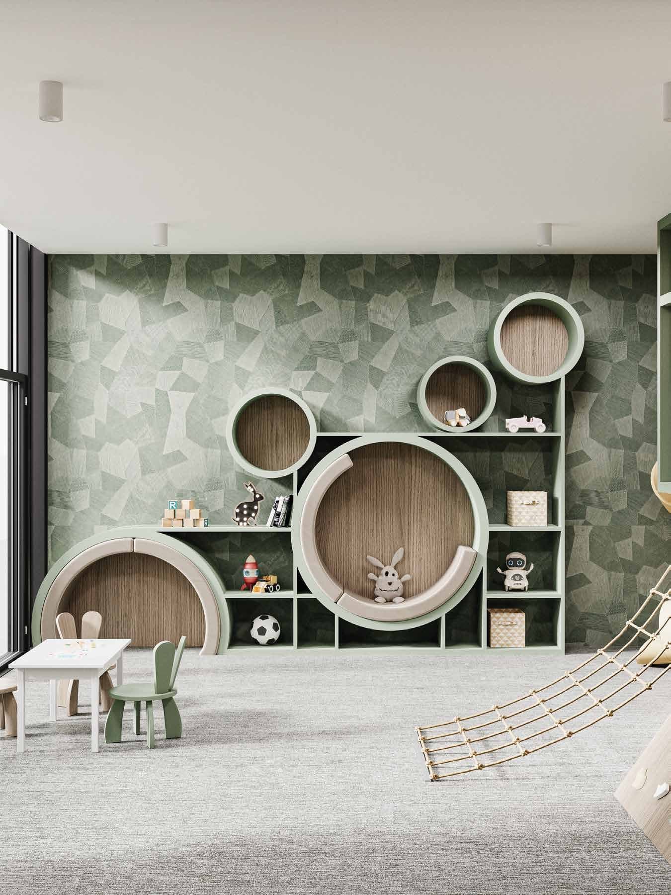 Oxford Gardens amenity Kids Play Area in Arjan, Dubai, by Iman Developers