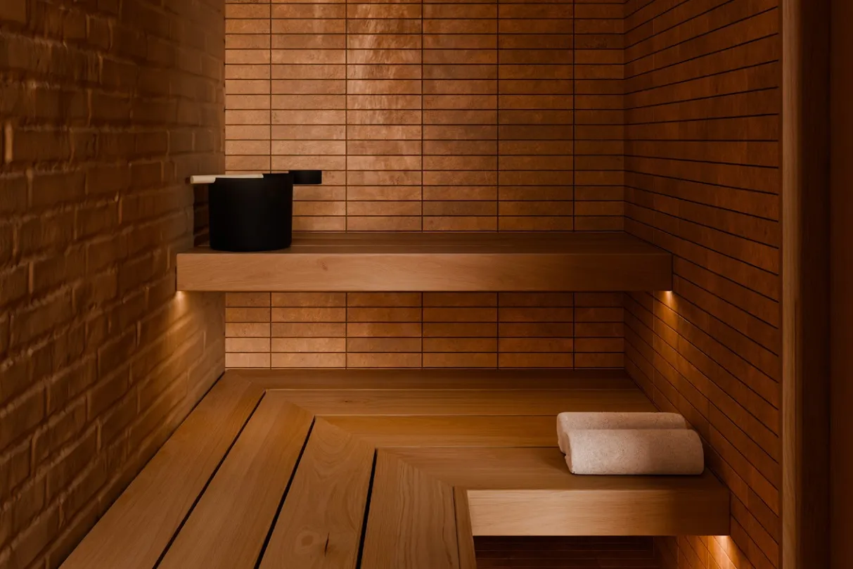 OXO The Pavilions amenity Sauna - Bali, Dubai - by OXO