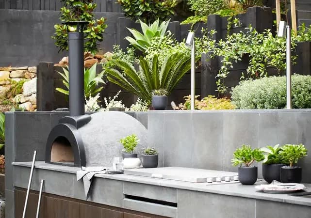 OXO The Residences amenity Communal Pizza Oven - Bali, Dubai - by OXO