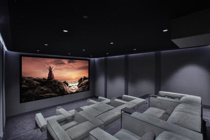 Oystra amenity Private Cinema - Al Marjan Island, Dubai - by Richmind