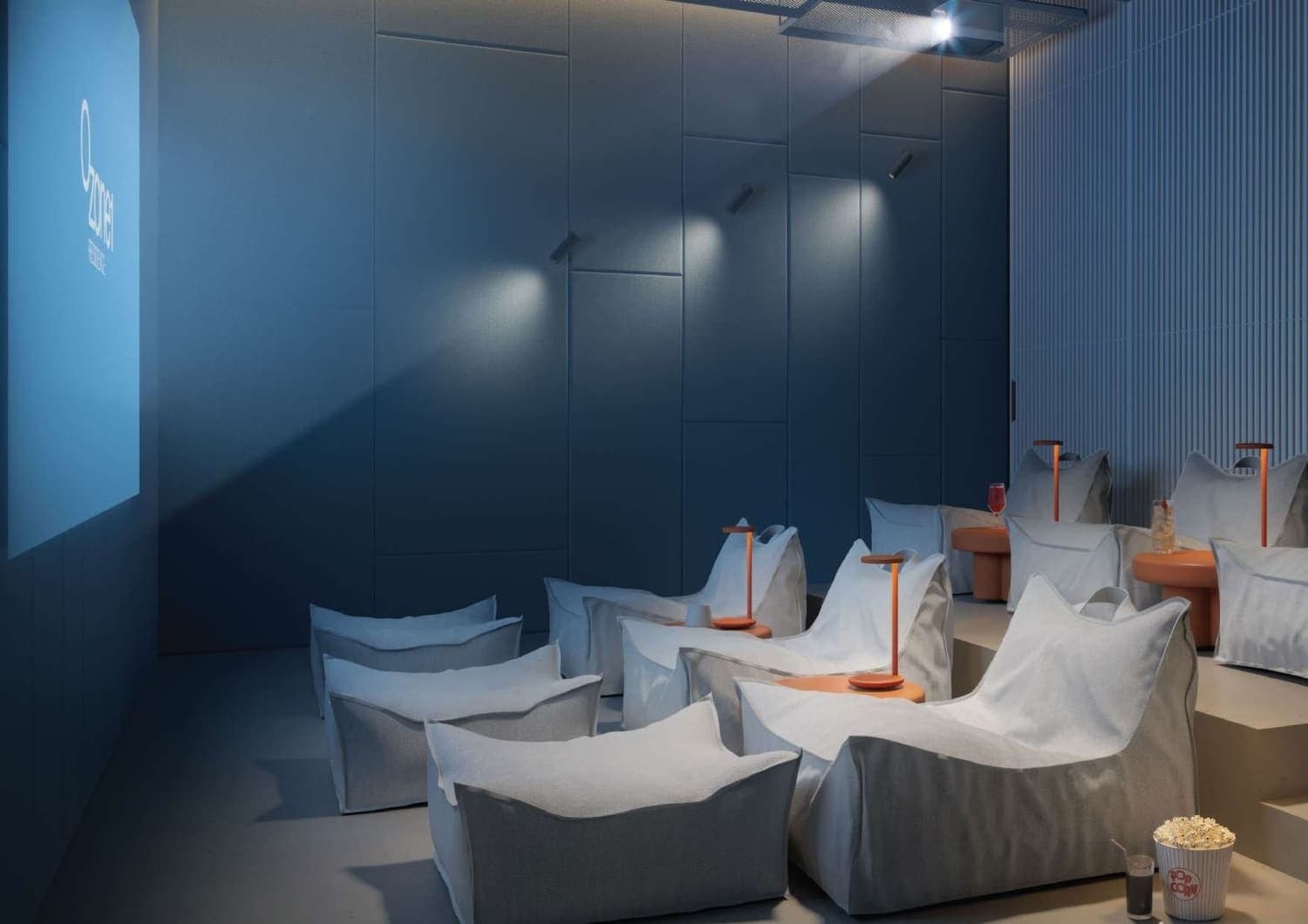Ozone 1 amenity Clubhouse With A Cinema - JVC (Jumeirah Village Circle), Dubai - by Object 1