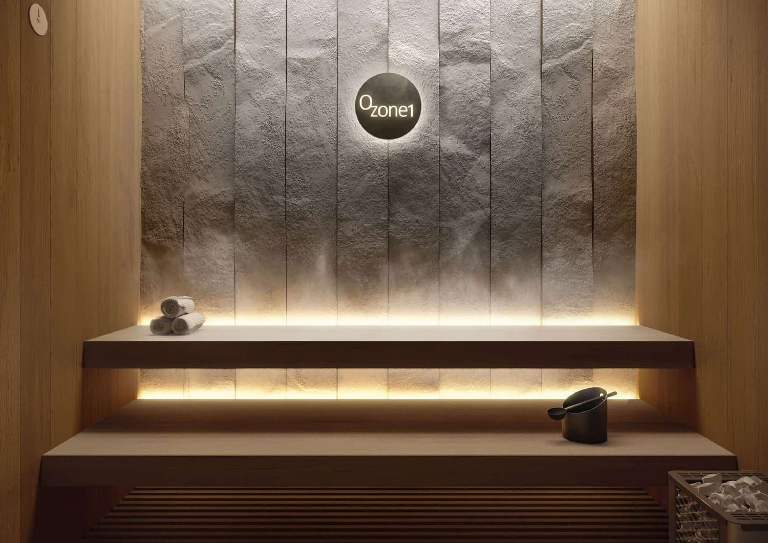 Ozone 1 amenity Sauna - JVC (Jumeirah Village Circle), Dubai - by Object 1