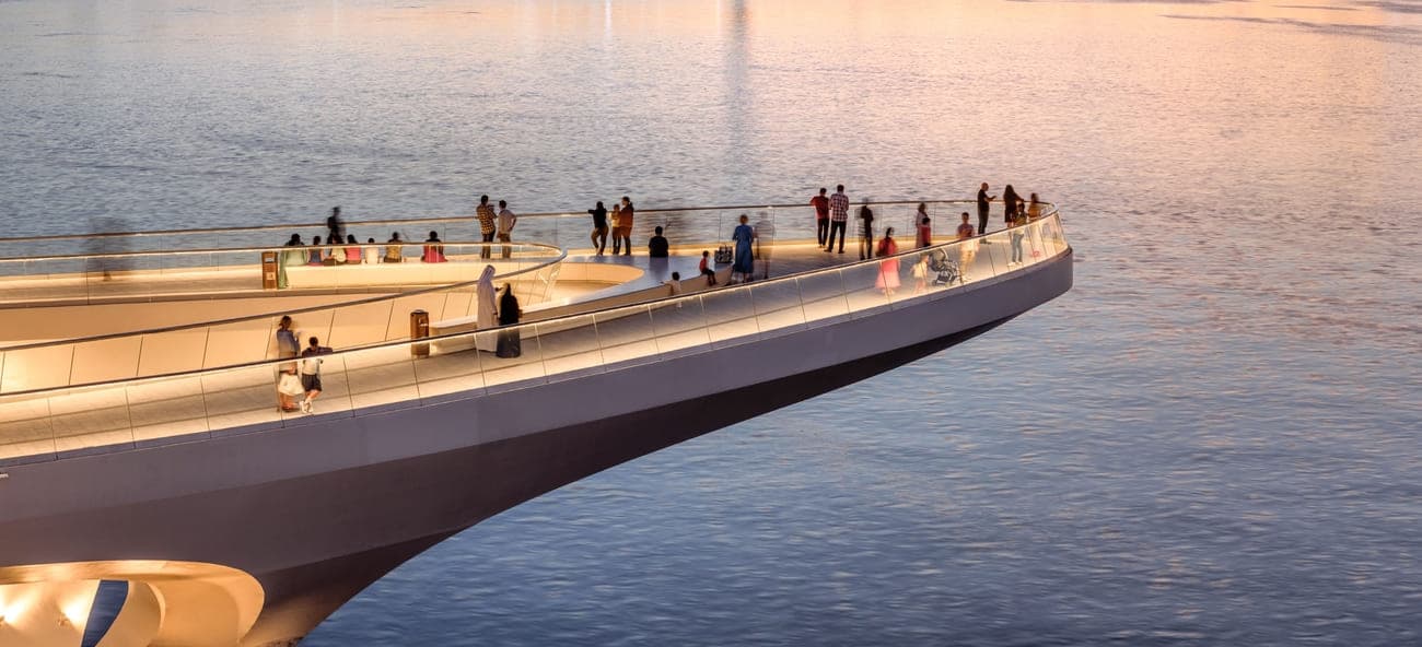 Palace Residences Creek Blue amenity Viewing Point - Dubai Creek Harbour, Dubai - by Emaar