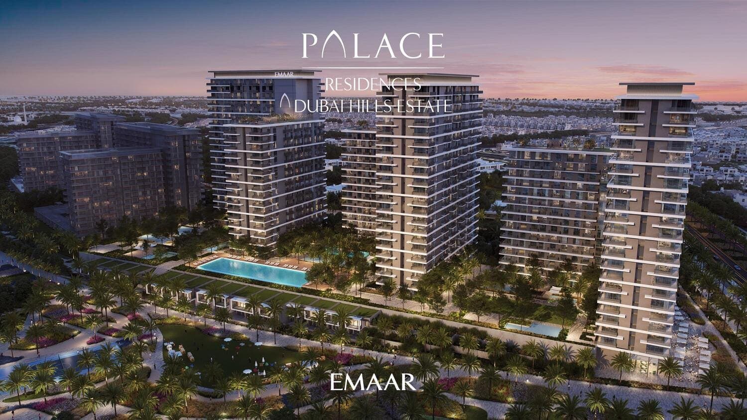 Palace Residences Dubai Hills Estate exterior view - Dubai Hills, Dubai - by Emaar