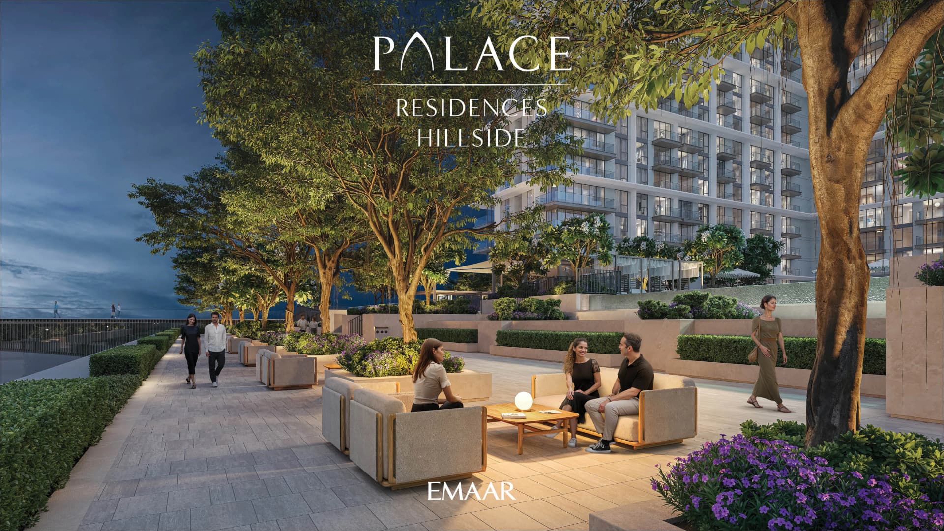 Palace Residences Hillside amenity Podium Deck in Dubai Hills, Dubai, by Emaar